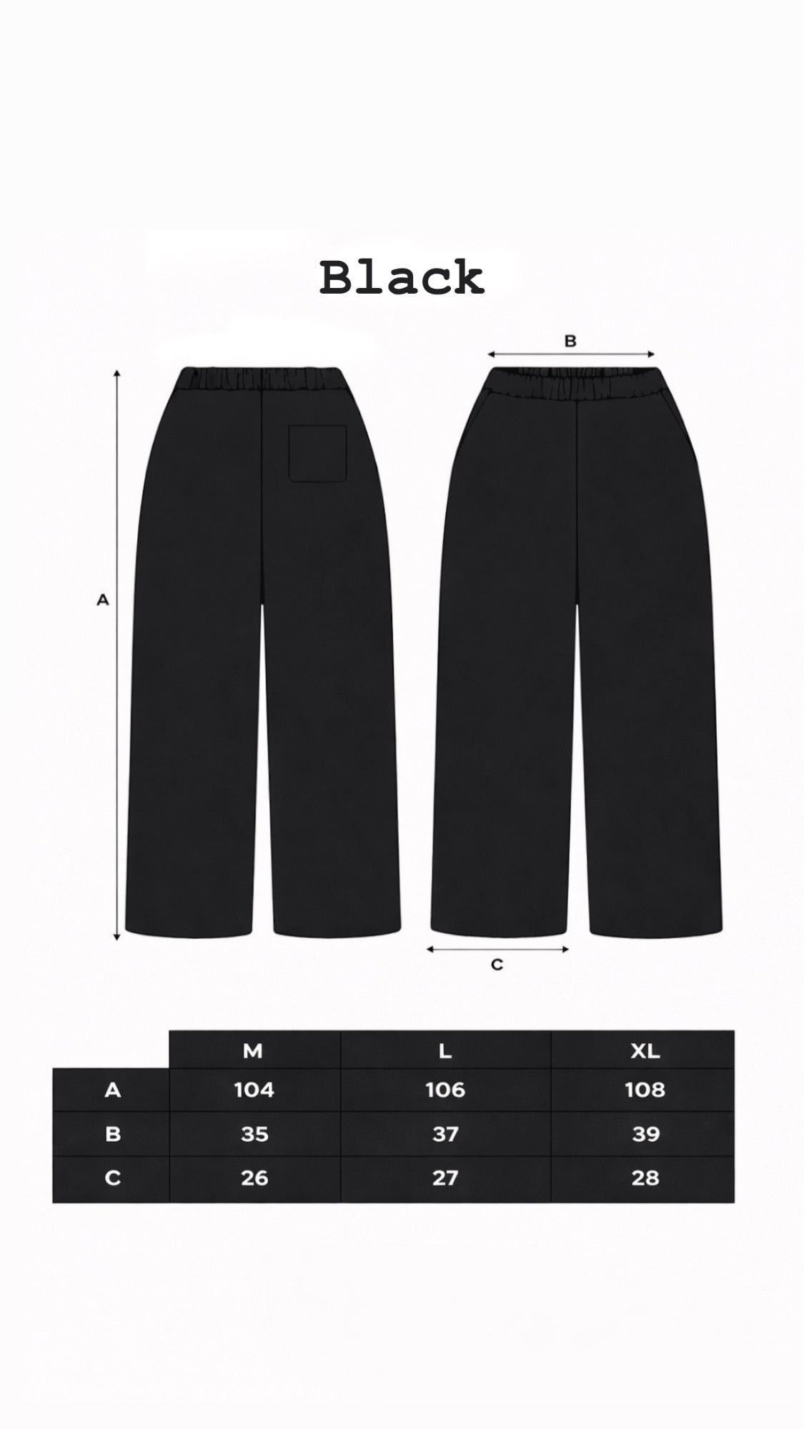 Black Sweatpants
