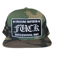 Chrome Hearts CH Hollywood Trucker Hat camouflage
