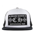 Chrome Hearts CH Hollywood Trucker Hat black/white