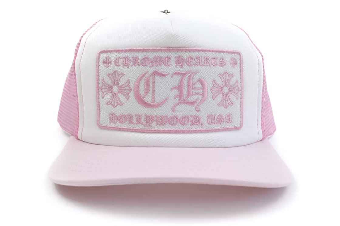 Chrome Hearts CH Hollywood Trucker Hat black/black