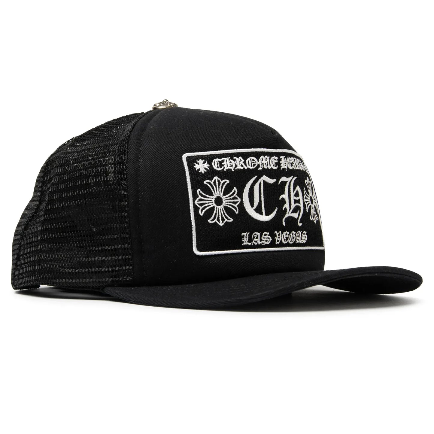 Chrome Hearts CH Hollywood Trucker Hat black/black