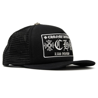 Chrome Hearts CH Hollywood Trucker Hat black/black