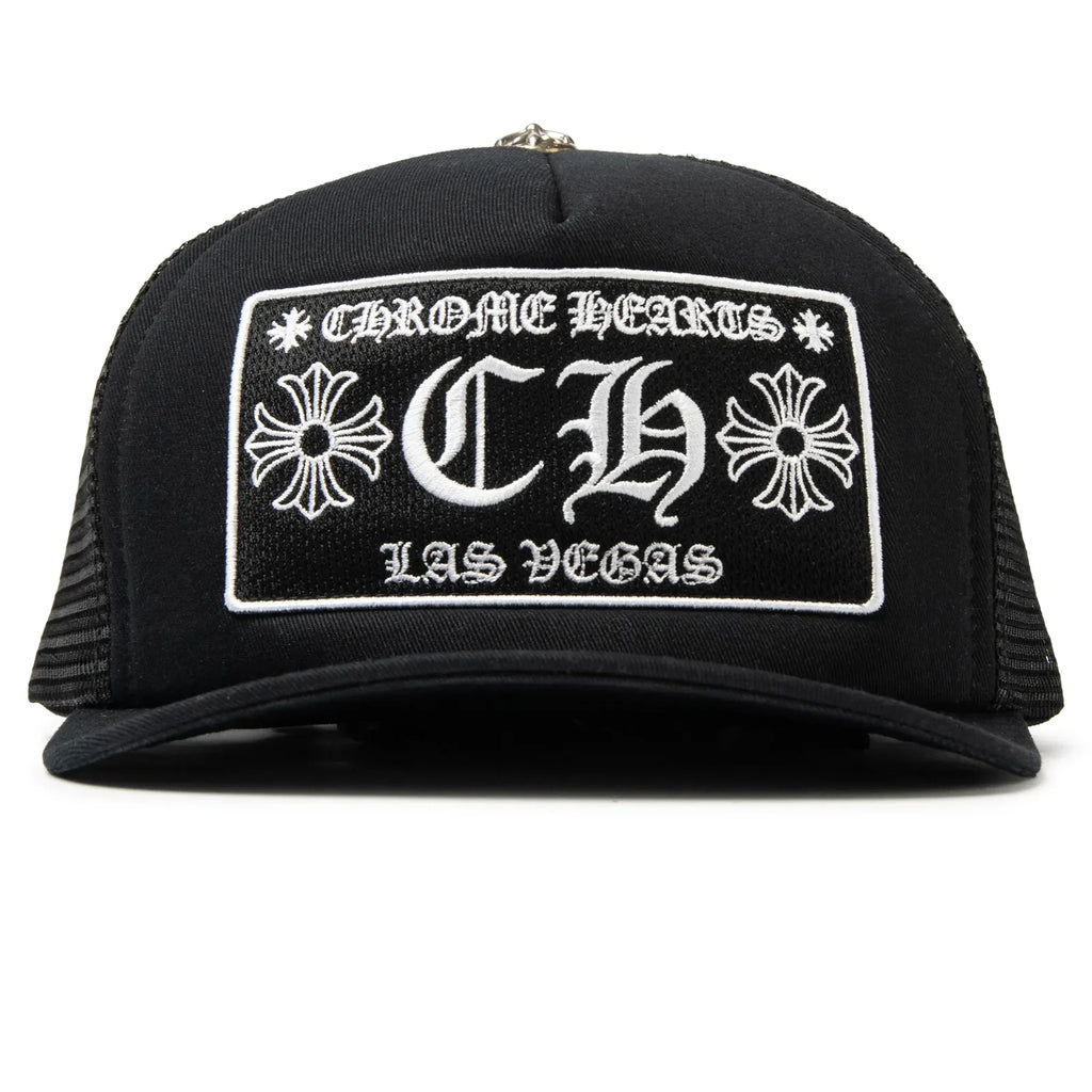 Chrome Hearts CH Hollywood Trucker Hat black/black