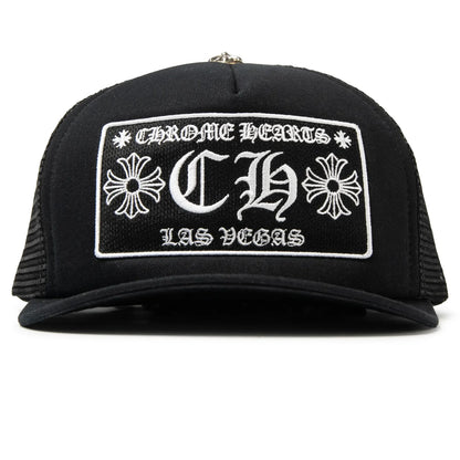 Chrome Hearts CH Hollywood Trucker Hat black/black