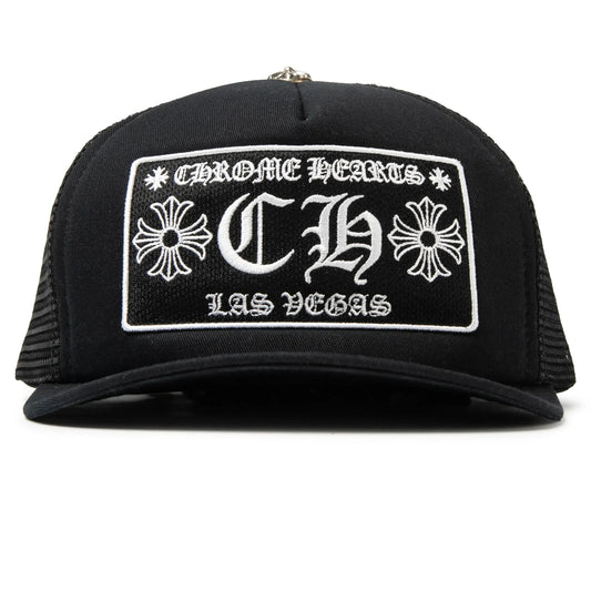 Chrome Hearts CH Hollywood Trucker Hat black/black